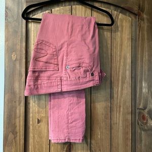 Muted Salmon Seven Jeans Skinny Jeans